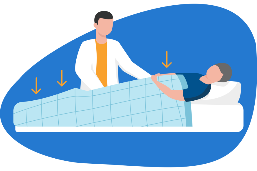 Verzwaringsdeken bij dementie